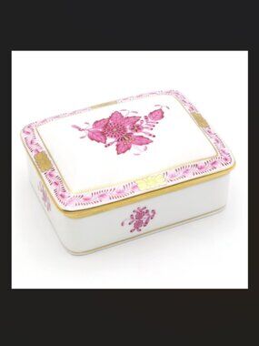 Herend Apponyi Pink Box